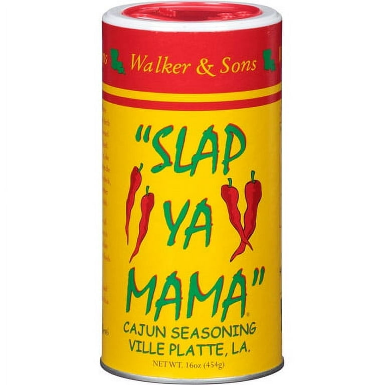 Walker & Sons Slap Ya Mama Cajun Seasoning 16 Oz. Shaker – Texan Spice