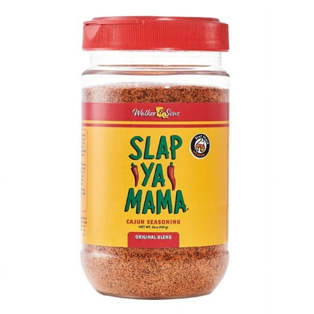 Slap Ya Mama Original Blend Cajun Seasoning, 32 oz Canister – Large Size Authentic Louisiana Cajun Spice