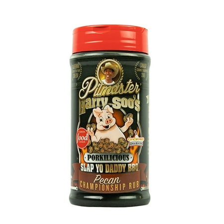 Slap Yo' Daddy Porkalicious Pecan Rub No MSG & All Natural Ingredients 12 oz