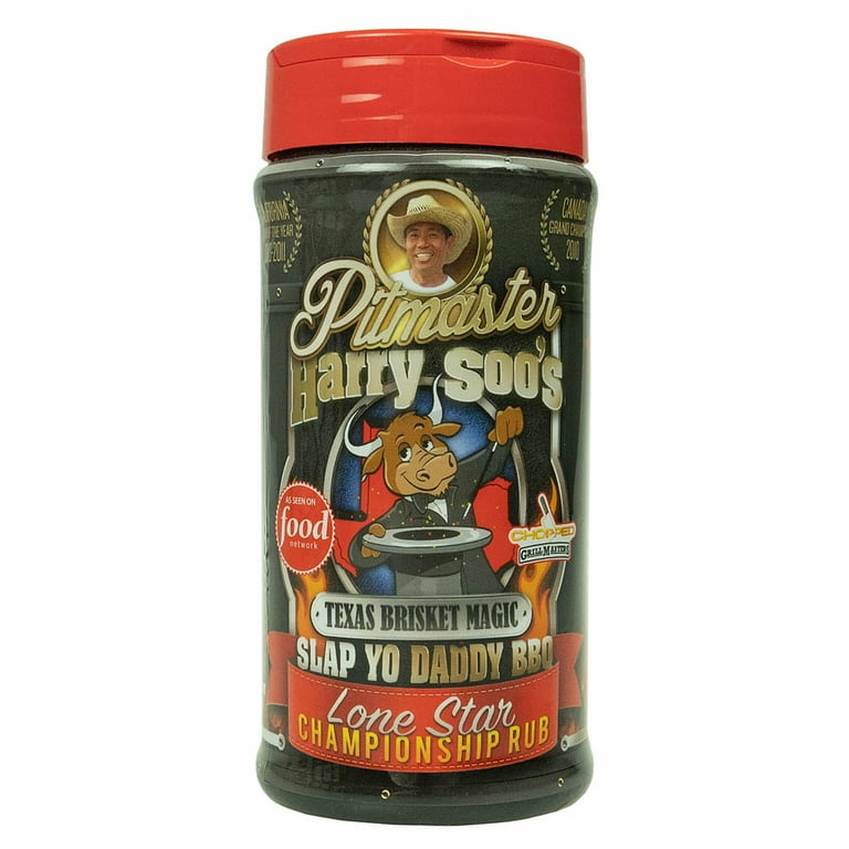 Slap Yo Daddy s Award Winning Texas Brisket Magic Lone Star Beef Rub 12 oz Walmart