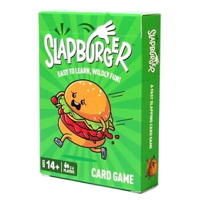 Slapburger Card Game Families Party Playing 2-6 Players Board Deck For Birthdays Classroom Camping Night