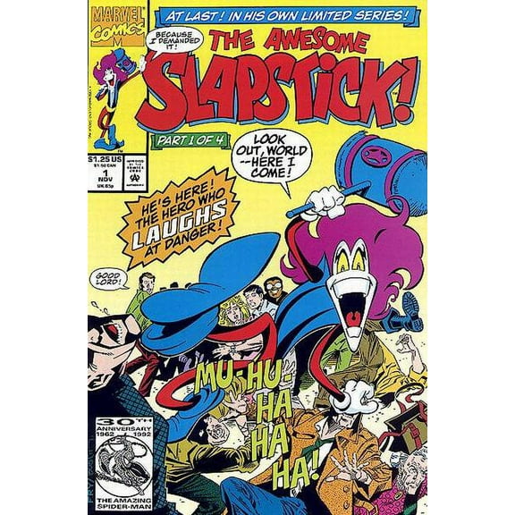 Slapstick #1 VF ; Marvel Comic Book