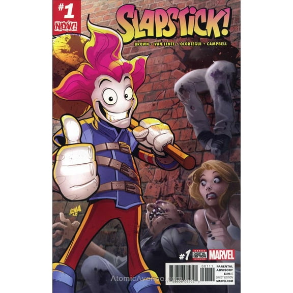 Slapstick (2nd Series) #1 VF ; Marvel Comic Book