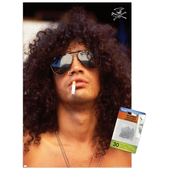 Slash - Cigarette Wall Poster with Push Pins, 14.725" x 22.375"