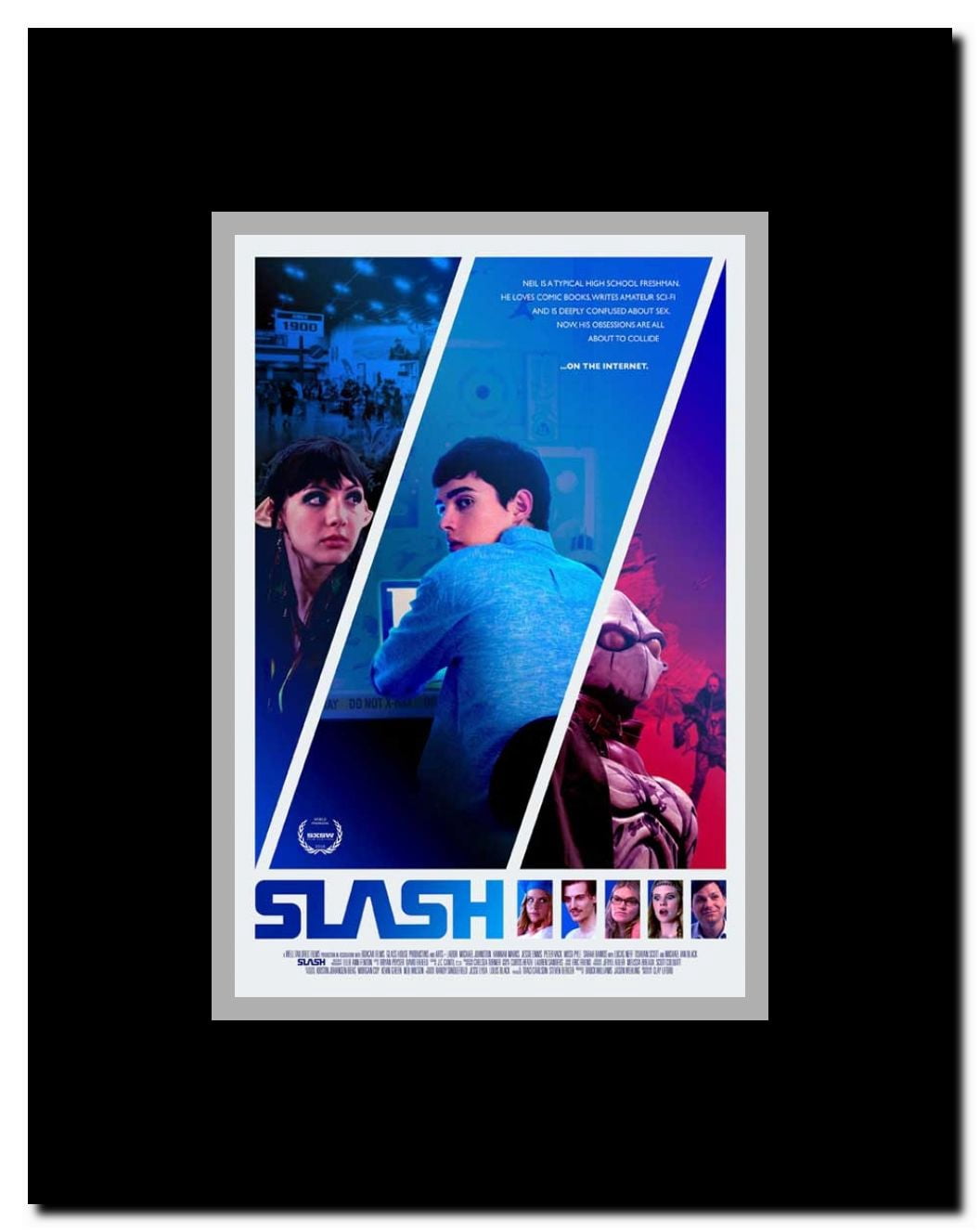 Slash Framed Movie Poster