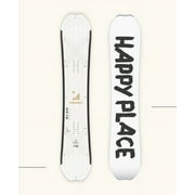 Slash Happy Place Snowboard   CamRock Hybrid, Carbonbon Reinforcement, Playful & Durable Park Board for All Riders