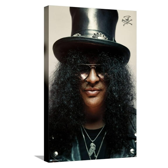 Slash - Hat Canvas Wall Poster, 14.725" x 22.375"