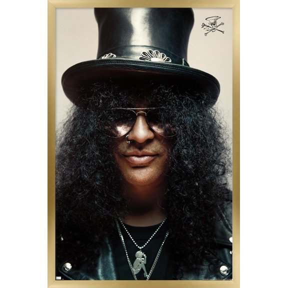 Slash - Hat Wall Poster, 14.725" x 22.375" Framed