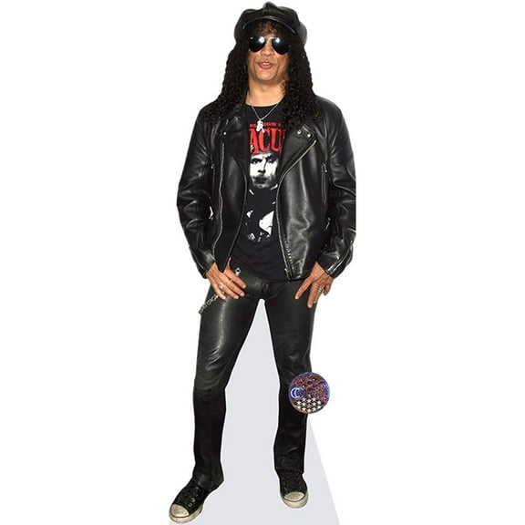 Slash (Leather) Lifesize Cardboard Cutout Standee
