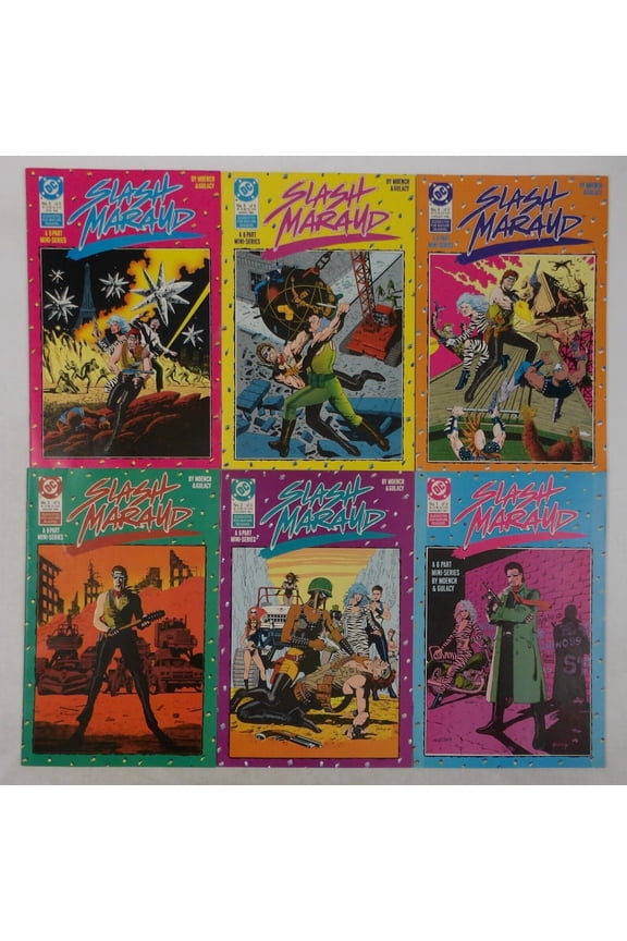 Slash Maraud #1-6 VF/NM complete series Paul Gulacy Doug Moench ; DC