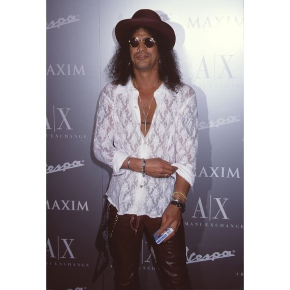 Slash Rolling Up Sleeves In White Lace Top Photo Print (8 x 10) - Item # CPA1709