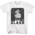 thumbnail image 1 of Slash Smoking Slash White Adult T-Shirt 6Xl, 1 of 2