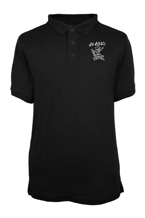 - Top Head Skull Polo Shirt - 3X-Large