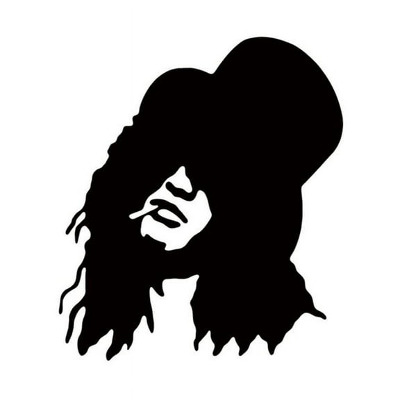 Slash Vinyl Decal Sticker | Cars Trucks Vans Walls Laptops Cups | Black | 5.5 inches | KCD1030