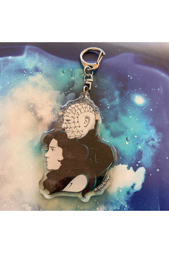 Slasher Charms The Dark Prince and The Innocent Princess Acrylic Charm Keychain (1 keychain)