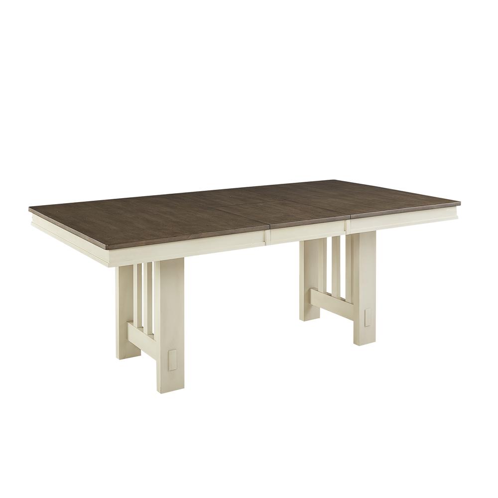 Slat Base Trestle Dining Table, Belen Kox