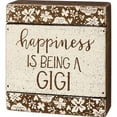 thumbnail image 1 of Slat Box Sign - Happiness Is Being A Gigi, 1 of 2