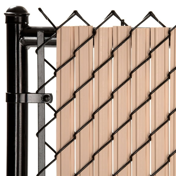 Slat Depot Maximum Privacy Beige for 8ft Chain Link Fence