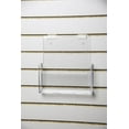  Slat Wall Mount Flyer Holder 8.5 x 11 with ZBar Perfect for