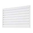 thumbnail image 1 of Slat Wall Paneling 2x4 ft, PVC White Garage Slatwall, 8ft² Modular Storage Panels, 1 of 7