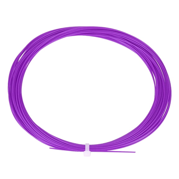 Slatcetga 10m Durable Nylon High Flexibility Badminton Racket Racquet String Line(Purple)