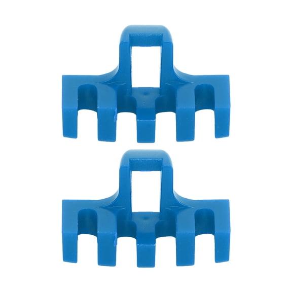 Slatcetga 2Pcs Badminton Stringing Racquet Load Spreader Badminton Tennis Racquet Pulling Machine Threading Accessories High Loaded Spreader Protector Blue