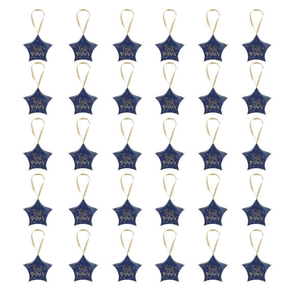Slatcetga 30PCS Star Shape Candy Boxes Wedding Baby Shower Party Favors Gift Boxes Packing SuppliesSimple BEST