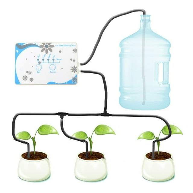 Slatcetga Automatic Drip Irrigation Kit Plant Self Watering System