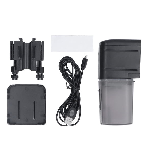 Slatcetga Automatic Fish Feeder Timing Remote Intelligent Control WiFi Fish Food Dispenser for Aquarium
