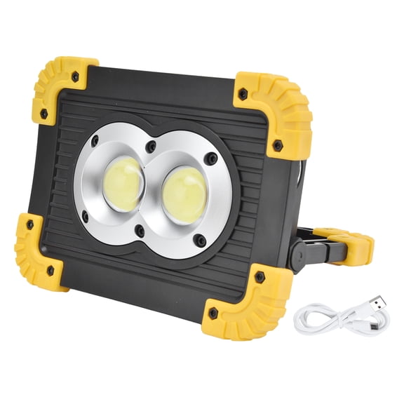 Slatcetga Mini Camping Light Portable Multifunctional Emergency COB Rechargeable Flood Light for Outdoor