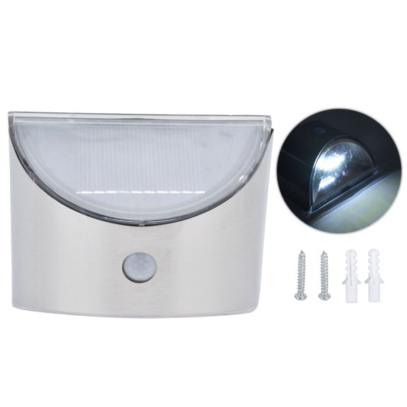 Slatcetga Solar Step Light Energy Saving and Environmental Protection Waterproof Smart Sensor Waterproof Solar Step Lights