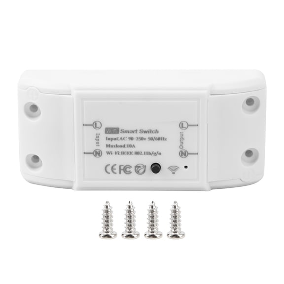 Slatcetga WIFI Relay Switch Smart Wireless Remote Control Module for Tuya 90250V Household