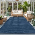 thumbnail image 1 of Slate Blue Washable Area Rugs 2.7'x5', Country Vintage Minimalist Solid Color Backdrop Washable Throw Living Room Rug Non-Slip Sturdy Edge Binding Carpet for Indoor Entryway Bedside Kitchen, 1 of 9