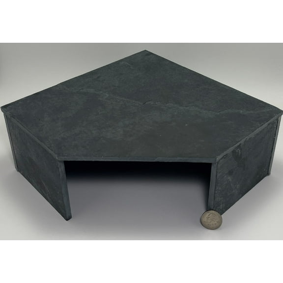 Slate Cave Bottomless Hide 10x10x4" Fish / Snake / Reptile / Turtle Aquarium