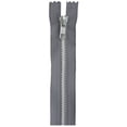 thumbnail image 1 of Slate - Fashion Metal Aluminum Separating Zipper 24", 1 of 2
