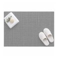 Slate Gray Area Rug 2'x3', Rustic Minimalist Solid Color Woven Fabric ...