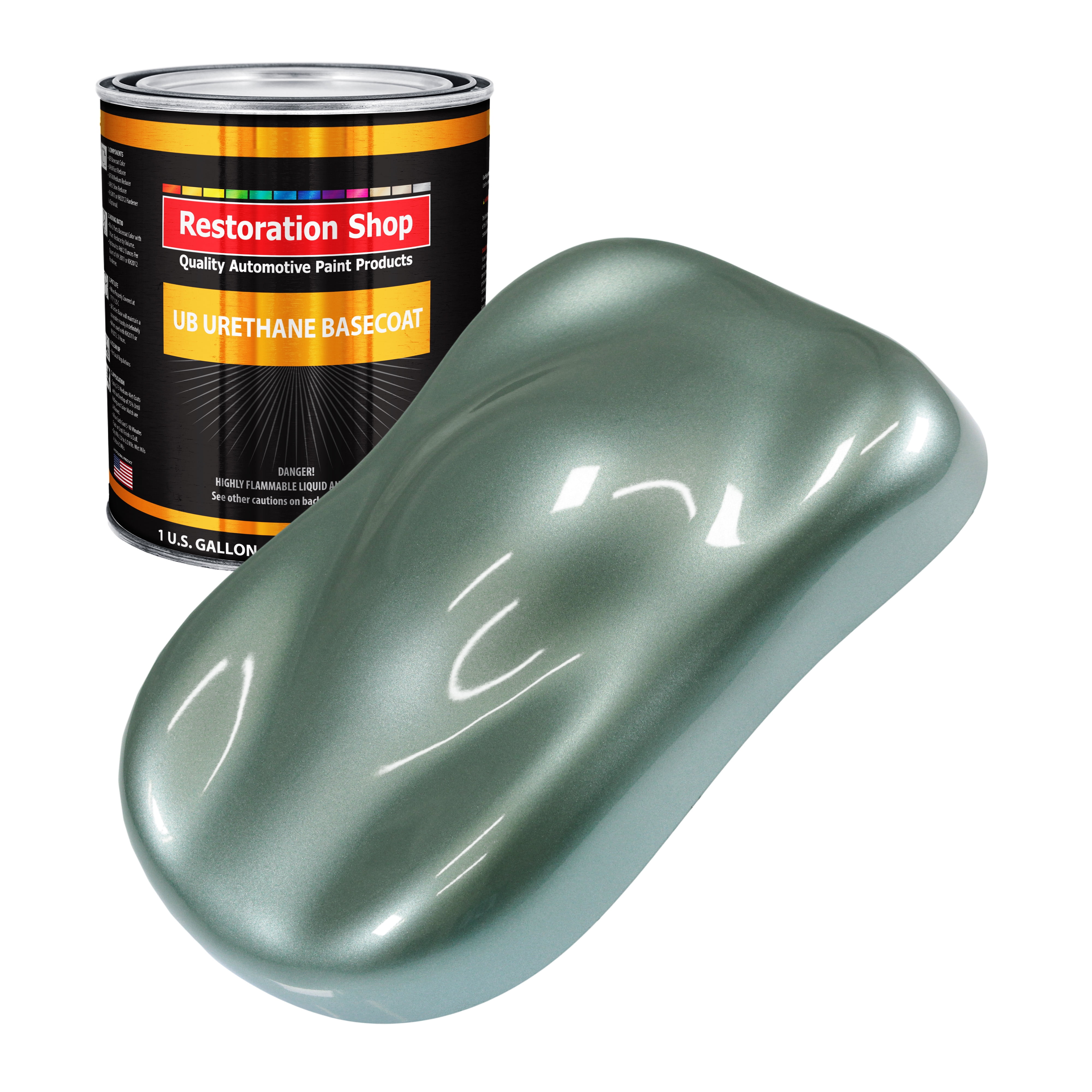 Slate Green Metallic 1 Gallon URETHANE BASECOAT Car Auto Body Paint