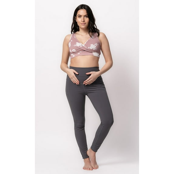Slate Maternity Leggings by Tender Seasons for Pregnant Moms