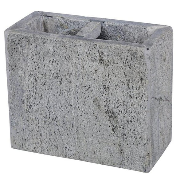 Slate Rectangular Toothbrush Holder