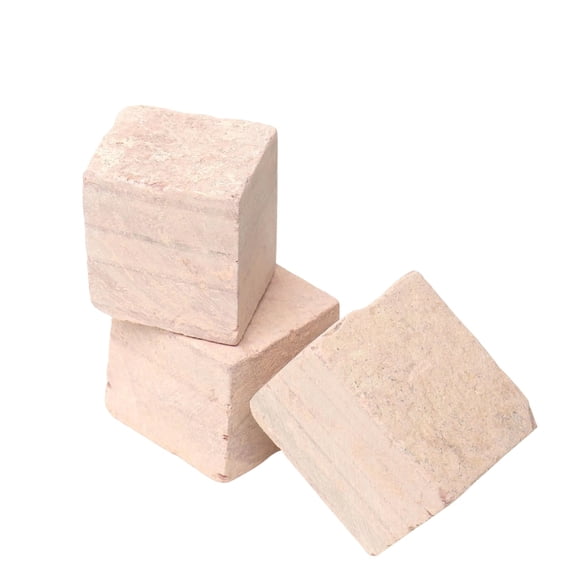 Slate Stone Cubes Billiards Chalk Box | For Writing, Billiards, Teaching, Blackboard Use, Pack Of 3