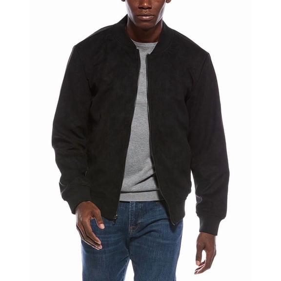 Slate & Stone mens  Bomber Jacket, m, Black