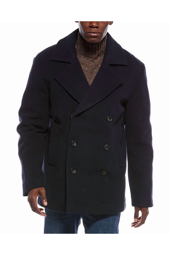 mens  Dock Padded Peacoat, m, Navy