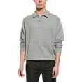 thumbnail image 1 of Slate & Stone mens  Raglan Polo Sweater, XL, Grey, 1 of 3
