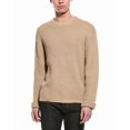thumbnail image 1 of Slate & Stone mens  Waffle Knit Wool-Blend Crewneck Sweater, m, Beige, 1 of 3