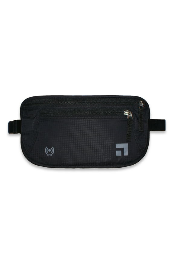 Money Belt - RFID Blocking & Waterproof - Anti-Theft Travel Wallet & Passport Holder