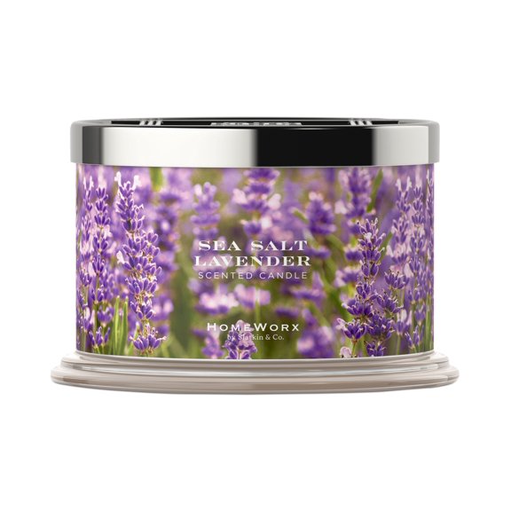 Sea Salt Lavender 4-wick Candle