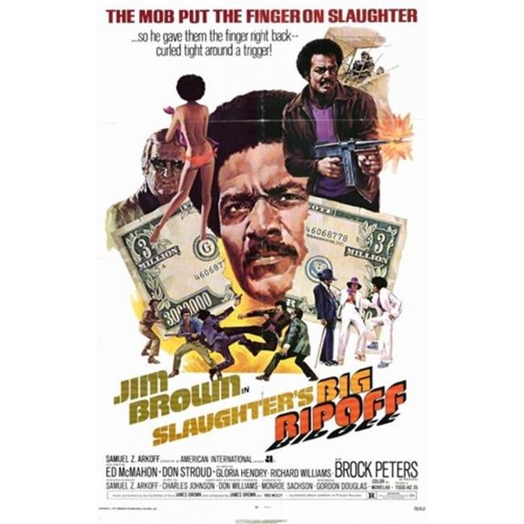 Slaughters Big Rip-Off Movie Poster - 11 x 17 in.