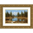 thumbnail image 1 of Slava 14x10 Gold Ornate Wood Framed with Double Matting Museum Art Print Titled - EALRY SPRING IN BOHEMIA, 1 of 4