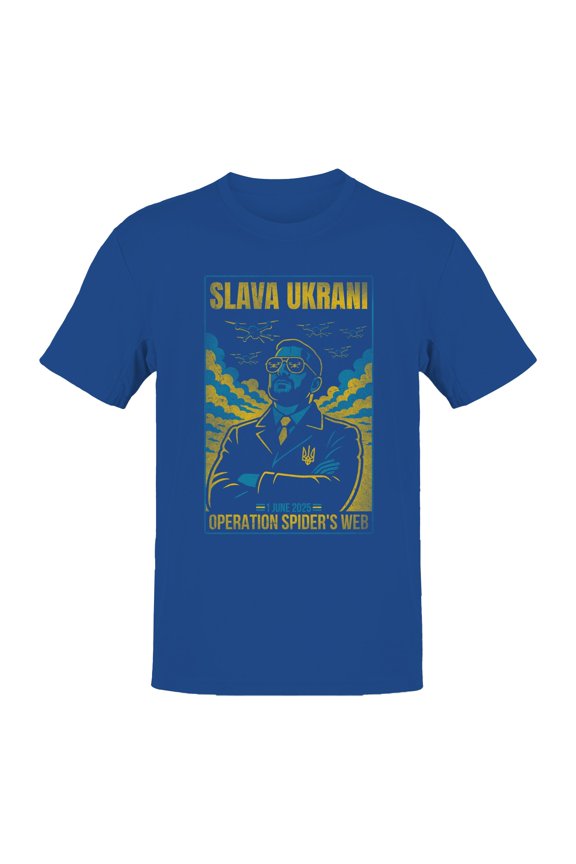 Slava Ukraini Graphic Men's T-shirt