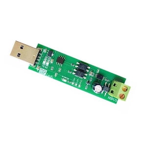 Slave Communication Module USB Interfaces Isolated Design Supports UART High Stability 12V-42V Adjustable